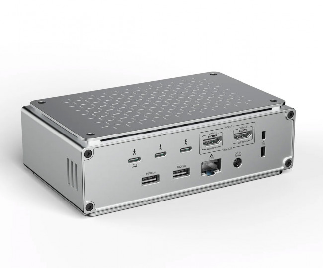 Преміальна док-станція Keychron Thunderbolt 5 Dock (14-in-1)